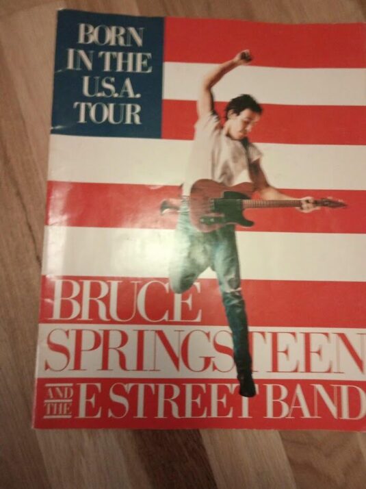Bruce Springsteen and the E Street Band program 1984 A3 format ...