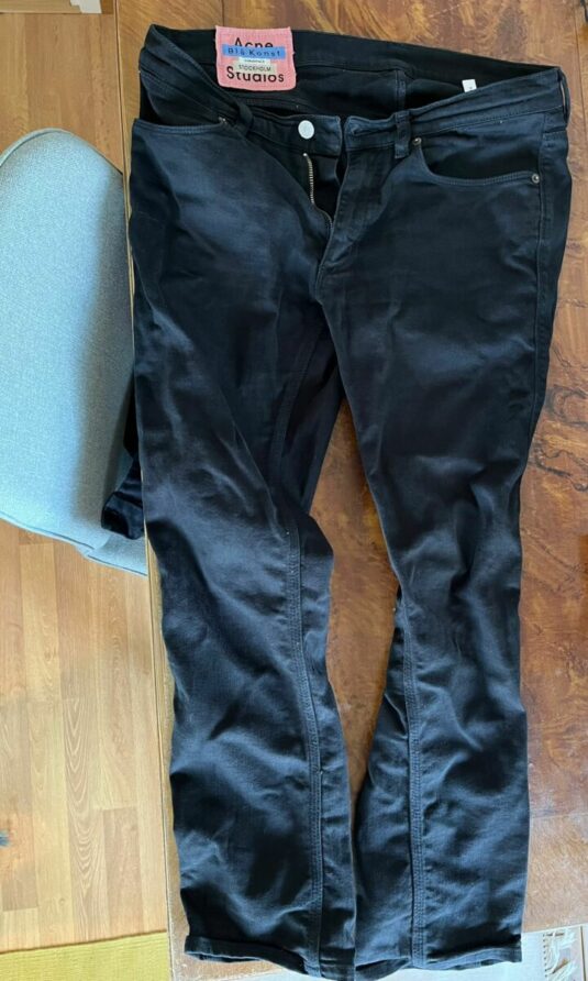 Blå Konst Grey Denim Jeans main image 0